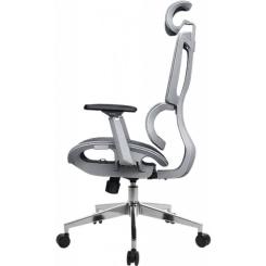 Офисное кресло GT Racer B-123A-S Gray Фото 2