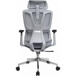 Офисное кресло GT Racer B-123A-S Gray Фото 4