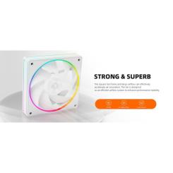 Кулер для корпуса ID-Cooling AF-127-ARGB-W TRIO Фото 8