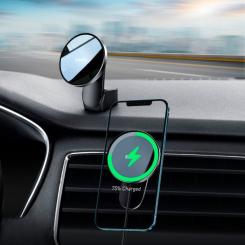 Универсальный автодержатель Baseus Big Energy Car Mount Wireless Charger Фото 6