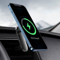 Универсальный автодержатель Baseus Big Energy Car Mount Wireless Charger Фото 7