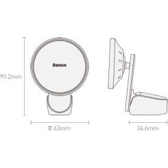 Универсальный автодержатель Baseus Big Energy Car Mount Wireless Charger Фото 8