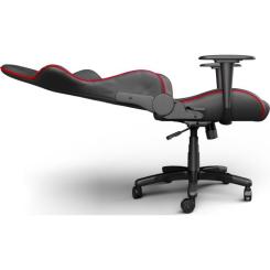 Кресло игровое GamePro Rush Black/Red Фото 3