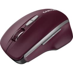 Мышка Canyon MW-21 Wireless Blue LED Burgundy Фото 1
