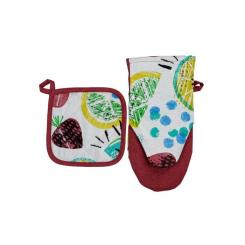 Кухонная прихватка Прованс Red cherries 20x20 см Фото 1