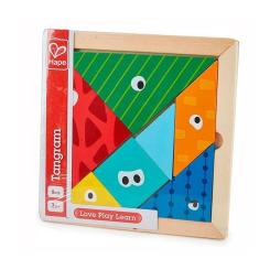 Головоломка Hape Деревянный танграм Фото