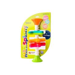 Развивающая игрушка Fat Brain Toys Пирамидка- спиннер MiniSpinny тактильная Фото 1