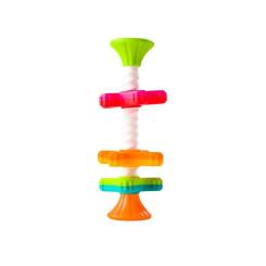 Развивающая игрушка Fat Brain Toys Пирамидка- спиннер MiniSpinny тактильная Фото 2