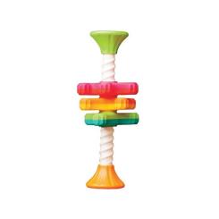 Развивающая игрушка Fat Brain Toys Пирамидка- спиннер MiniSpinny тактильная Фото 4