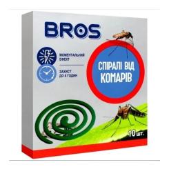 Спирали от комаров Bros 10 шт. Фото