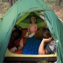 Туристический коврик Naturehike надувний FC-10 NH19Z032-P 65 мм помаранчевий Фото 2
