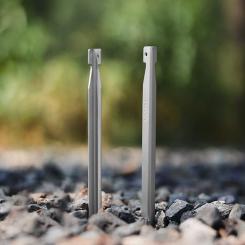 Комплект колышков Naturehike CNK2300ZP016 20 см сріблясті 8 шт Фото 9
