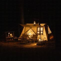 Палатка Naturehike з навісом CNH22ZP029, світлий коричневий Фото 8