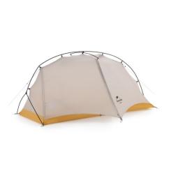Палатка Naturehike надлегкий одномісний NH21ZP003 сіро-жовтий Фото
