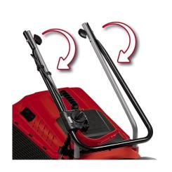 Газонокосилка Einhell GC-EM 1032 1000Вт, 32см, 30л, 20-60мм Фото 4