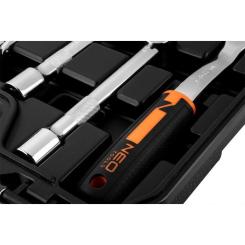 Набор инструментов Neo Tools 58шт, 1/2", CrV, кейс Фото 4