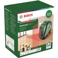 Лазерный нивелир Bosch UniversalLevel2, до 10м, 0.5мм/м, 0.46кг Фото 3