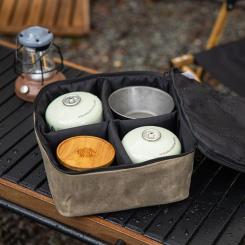 Сумка дорожная Naturehike NH20PJ128 5.4 л коричнева Фото 6