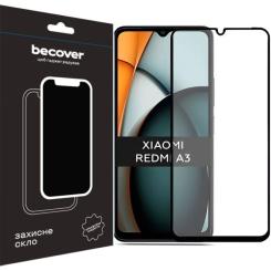 Стекло защитное BeCover Xiaomi Redmi A3 4G Black Фото