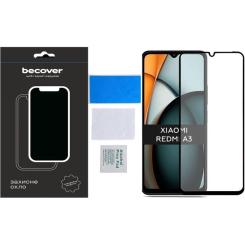 Стекло защитное BeCover Xiaomi Redmi A3 4G Black Фото 3