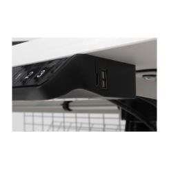 Компьютерный стол Barsky StandUp white 1200*600 Фото 8