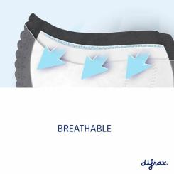 Вкладыш для бюстгальтера Difrax 40 шт черные/белые Фото 1