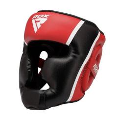 Боксерский шлем RDX Aura Plus T-17 Red/Black M Фото 1