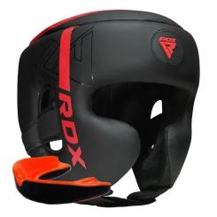 Боксерский шлем RDX F6 KARA Matte Red XL Фото
