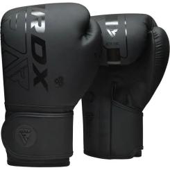 Боксерские перчатки RDX F6 Kara Matte Black 12 унцій Фото
