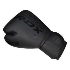 Боксерские перчатки RDX F6 Kara Matte Black 12 унцій Фото 6