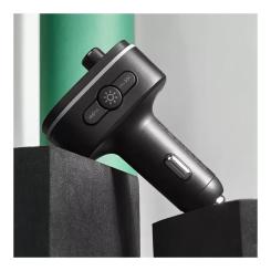 FM модулятор HOCO E62, Black, Box Фото 7