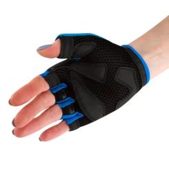 Велоперчатки PowerPlay 5281 B Блакитні XS Фото 4