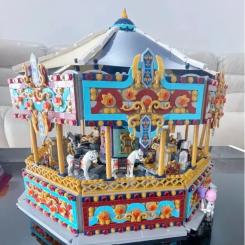 Конструктор LOZ mini Веселая карусель без фигурок Фото 2