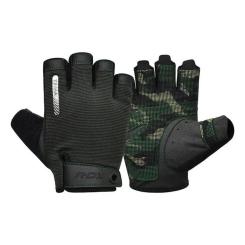 Перчатки для фитнеса RDX T2 Half Army Green S Фото