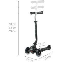 Самокат QPlay 5 в 1 Sema Pro Black Фото 6