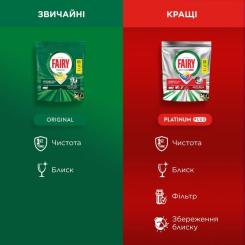Таблетки для посудомоечных машин Fairy Original All in One Lemon 100 шт. Фото 4
