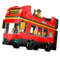 Конструктор LEGO City Красный двухэтажный экскурсионный автобус Фото 2