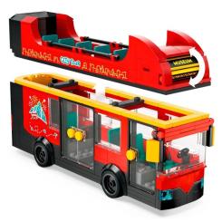 Конструктор LEGO City Красный двухэтажный экскурсионный автобус Фото 3