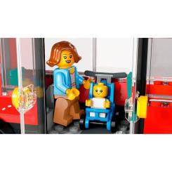 Конструктор LEGO City Красный двухэтажный экскурсионный автобус Фото 5