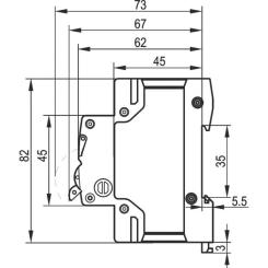 Выключатель нагрузки Videx 3п 63А VF-RS-VN363 RESIST Фото 3