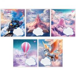 Тетрадь Yes Let your dreams 18 листов клетка Фото