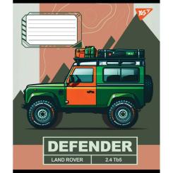 Тетрадь Yes Off road vehicle 24 аркушів клітинка Фото 1