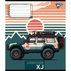 Тетрадь Yes Off road vehicle 24 аркушів клітинка Фото 5