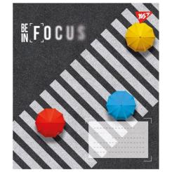 Тетрадь Yes Be in focus 48 аркушів клітинка Фото 2
