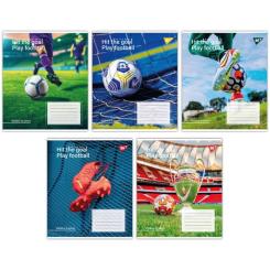 Тетрадь Yes Hit the goal 96 аркушів лінія Фото