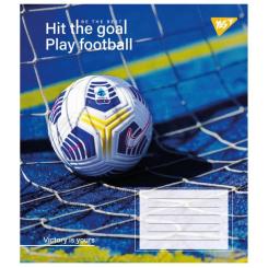 Тетрадь Yes Hit the goal 96 аркушів лінія Фото 2