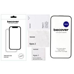Стекло защитное BeCover Apple iPhone 14 10D Black Фото 1