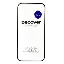 Стекло защитное BeCover Apple iPhone 14 10D Black Фото 2