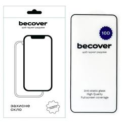 Стекло защитное BeCover Poco M6 Pro 4G 10D Black Фото