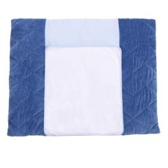 Пеленальный матрасик Верес Velour Deep blue 72х80 см Фото